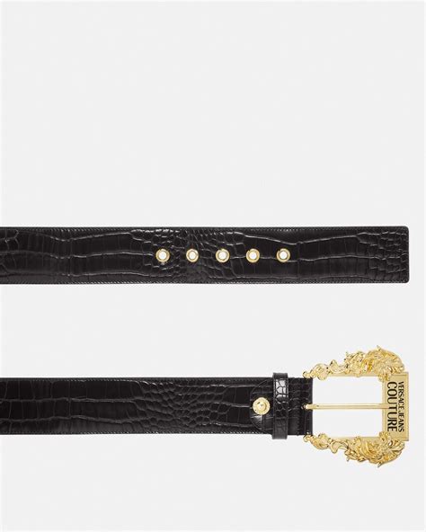 Wide Couture1 Belt Black,Print 